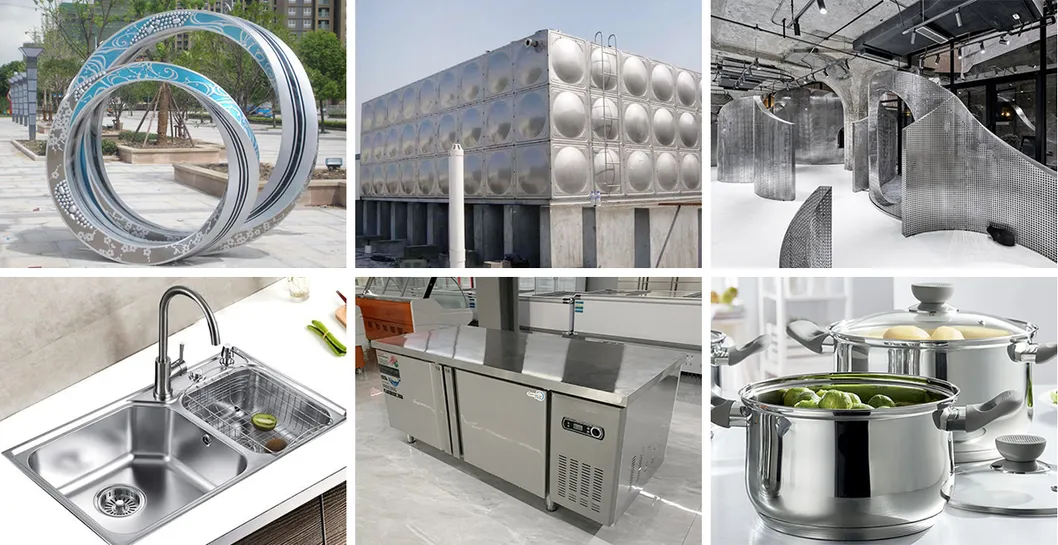 2b Ba No. 1 No. 4 8K النهاية 304 صفيحة الفولاذ المقاوم للتآكل الأسطح الدائمة 0