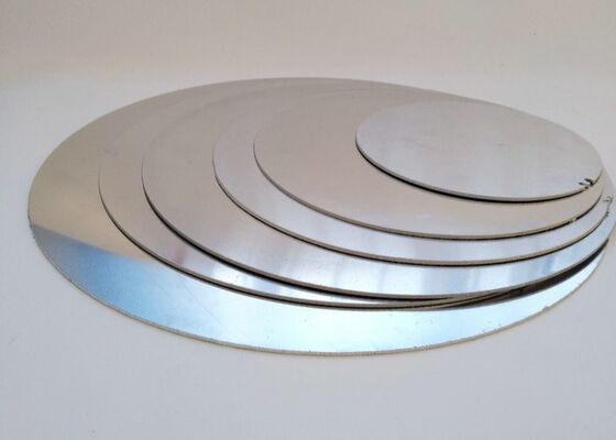 سبيكة 3003 3004 3005 ألومنيوم دائري دائري خفيف الوزن 1.0 مم × 350 مم DC إشارات المرور