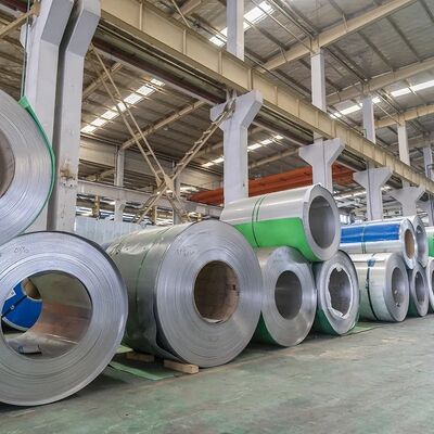 0.3 - 3.0 مم 201330 لفائف الفولاذ المقاوم للصدأ 200 مم المدرفلة على البارد لألواح التسقيف