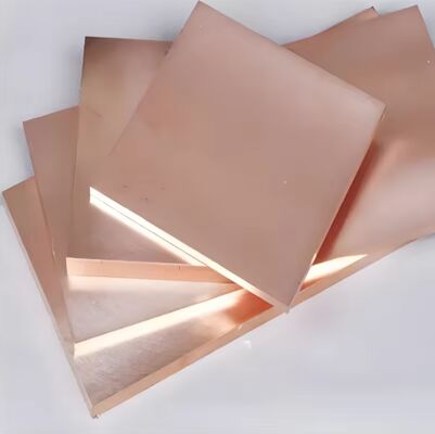 C2600 C2680 صفيحة النحاس للصمامات المعدنية الدقيقة المكونات الزخرفية 99% النحاس النحاس غير السبائك