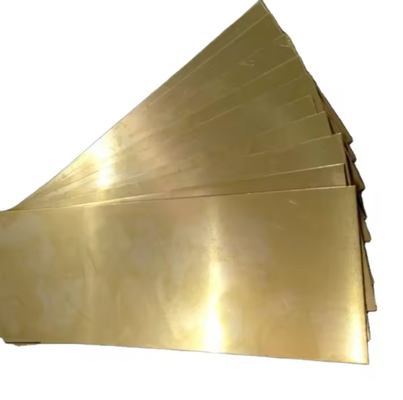 H62 H65 H70 Brass Sheet Metal Strips High Precision Flat Copper Sheet for Industrial Manufacturing 99.99% Copper